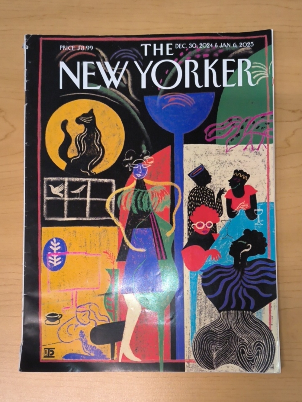 The New Yorker Magazine Diana Ejaita’s “Midnight Moments”: Dec 30&6, 2025